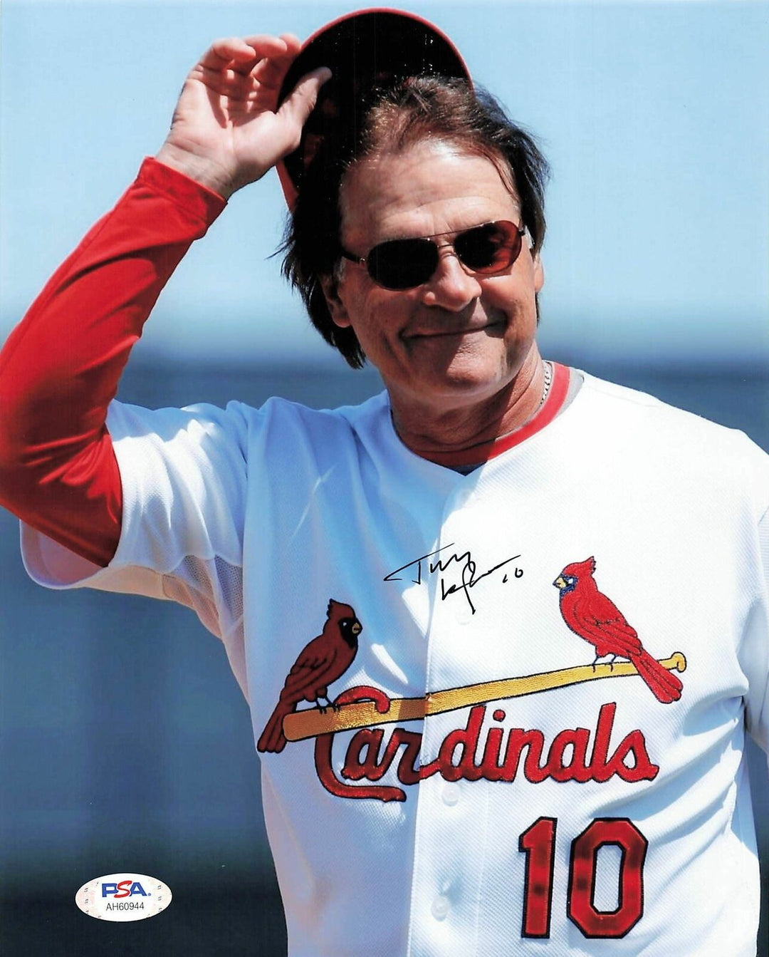 Tony La Russa signed 8x10 photo PSA/DNA St. Louis Cardinals Autographed Image 1