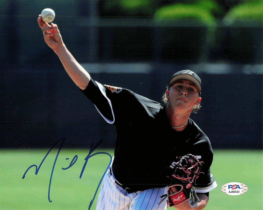 Michael Kopech signed 8x10 photo Chicago White Sox PSA/DNA Autographed Image 8