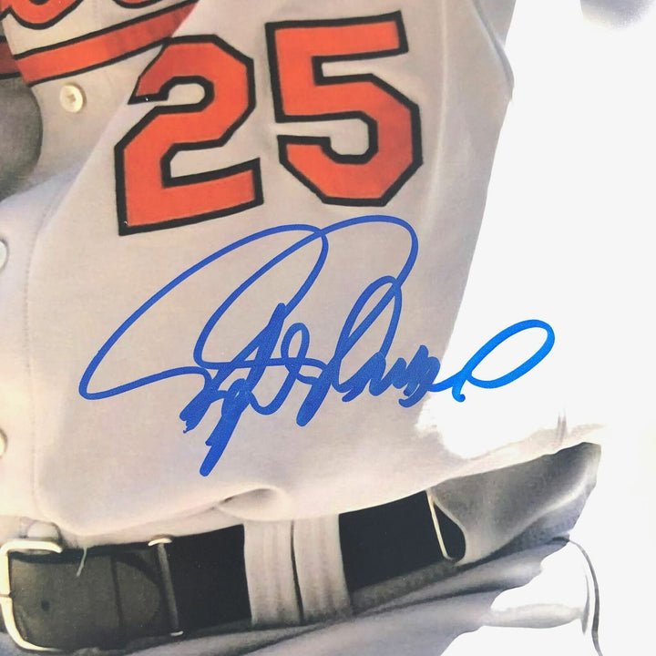 RAFAEL PALMEIRO signed 11x14 photo PSA/DNA Baltimore Orioles Autographed Image 2