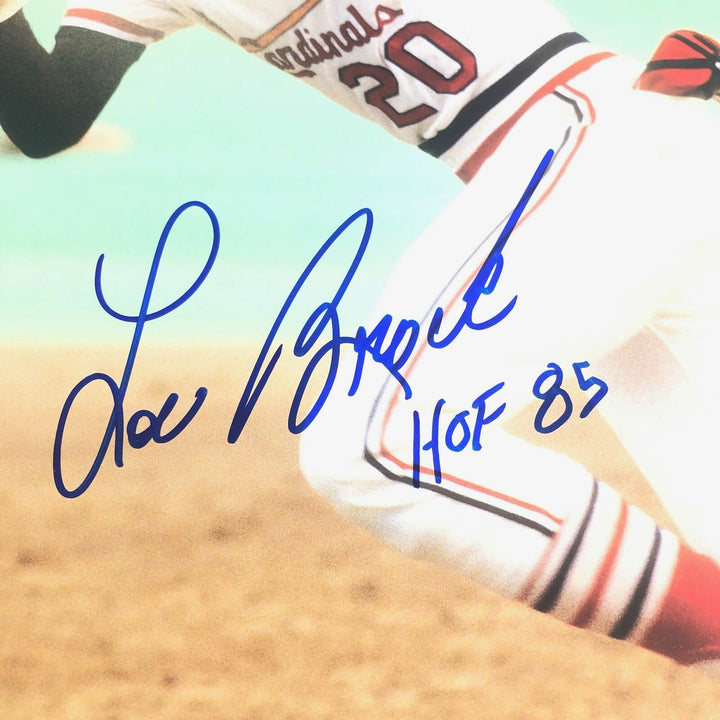 Lou Brock signed 11x14 photo PSA/DNA St. Louis Cardinals Autographed Image 2