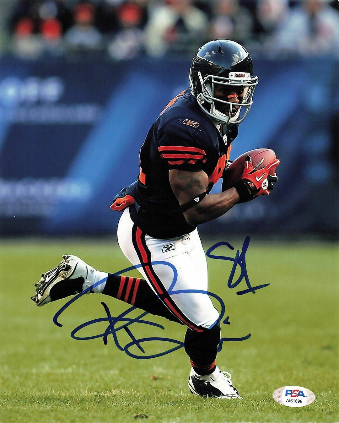 RASHIED DAVIS Signed 8x10 photo PSA/DNA Chicago Bears Autographed Image 3