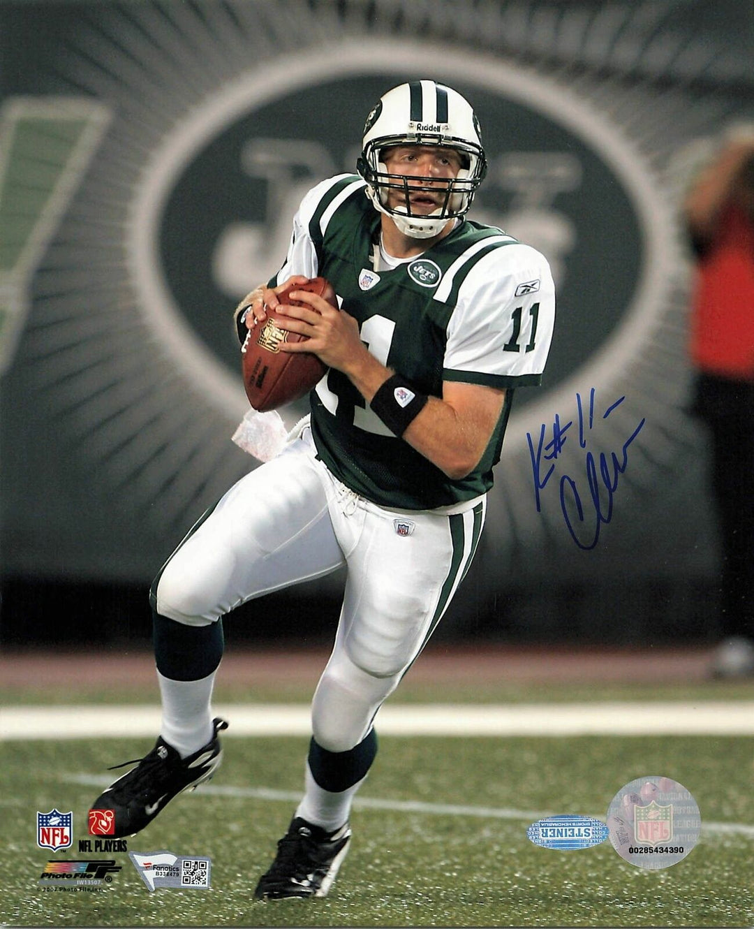 Kellen Clemens signed 8x10 photo Fanatics New York Jets Autographed Image 1