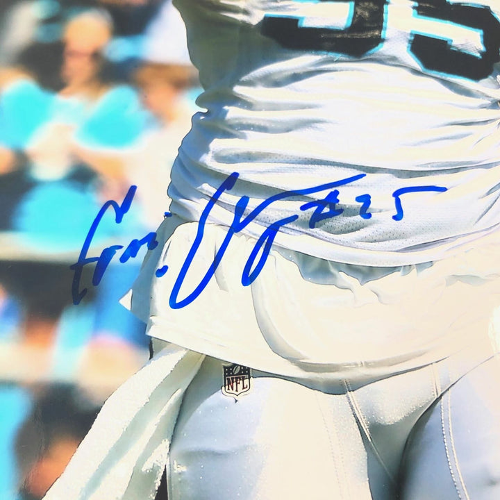 Charles Johnson signed 11x14 PSA/DNA Carolina Panthers autographed Image 2