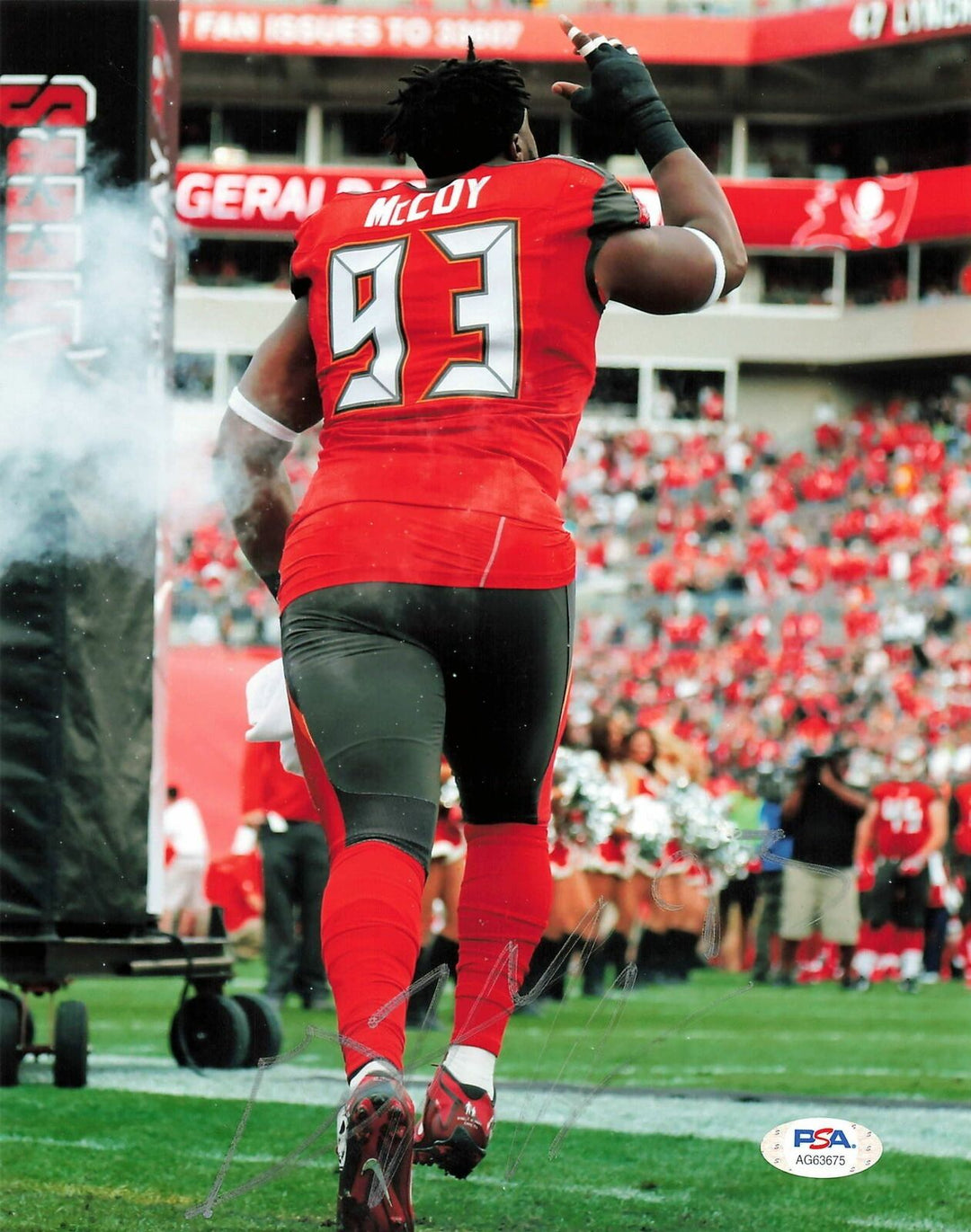Gerald McCoy signed 8x10 photo PSA/DNA Tampa Bay Buccaneers Autographed Image 1
