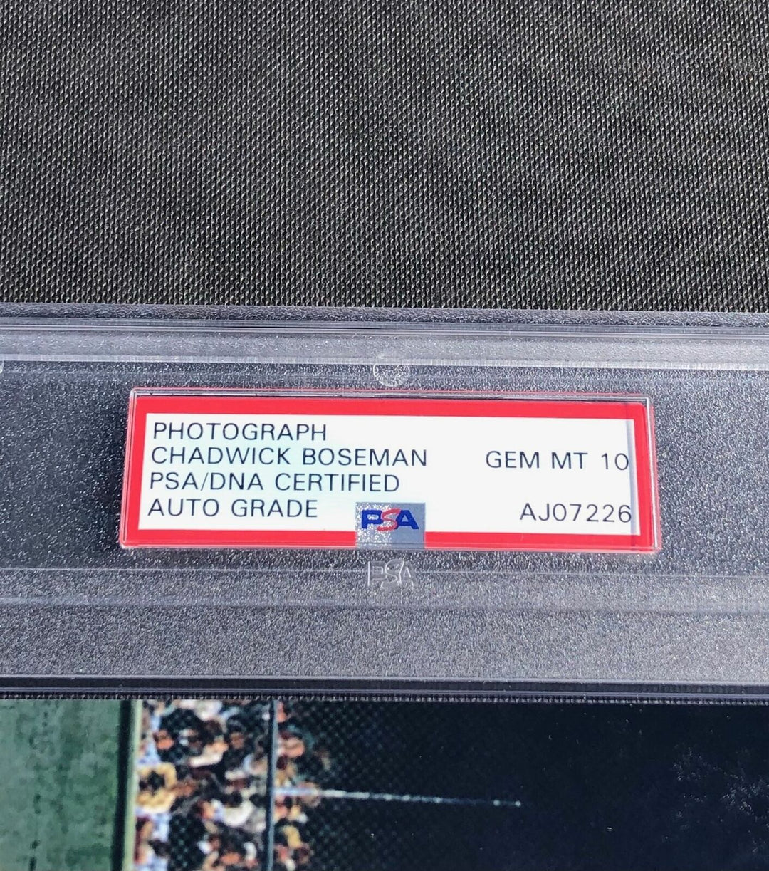 Chadwick Boseman Signed 8x10 Photo PSA Encapsulated Auto Grade 10 Gem Mint 42 Ja Image 4