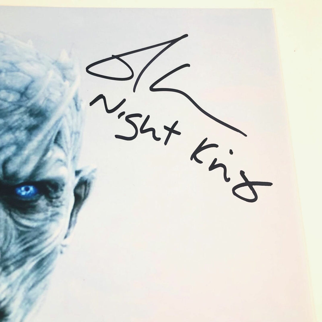 RICHARD BRAKE signed 11x14 photo PSA/DNA Autographed Game Of Thrones Night King Image 2