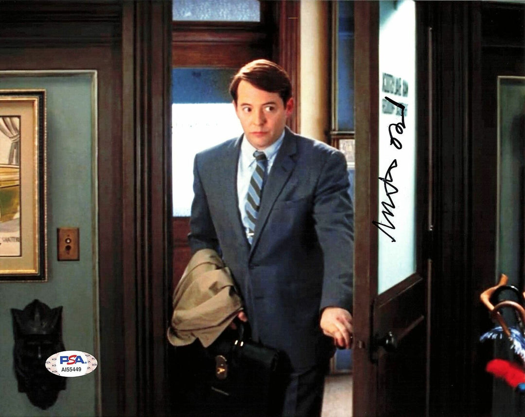 MATTHEW BRODERICK signed 8x10 photo PSA/DNA Autographed Image 1