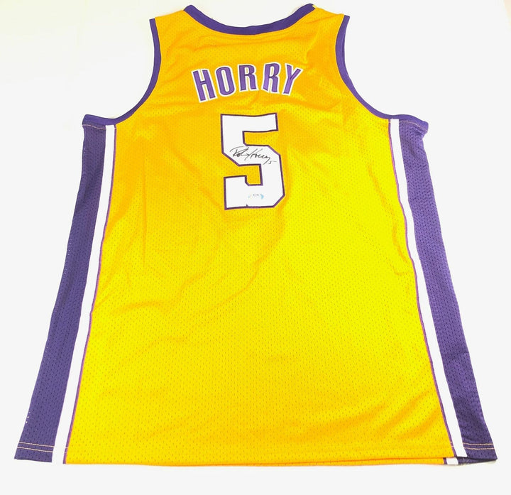 Robert Horry Signed Jersey PSA/DNA Los Angeles Lakers Autographed Image 1