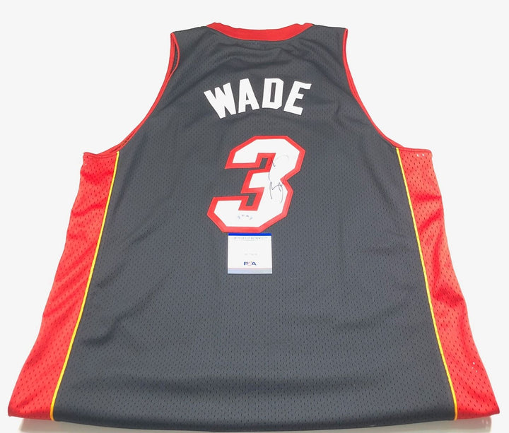 Dwyane Wade Signed Jersey PSA/DNA Miami Heat Autographed Image 1