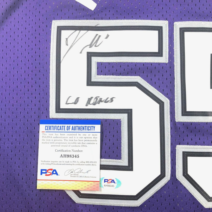 Jason Williams signed jersey PSA/DNA Sacramento Kings Autographed Image 2