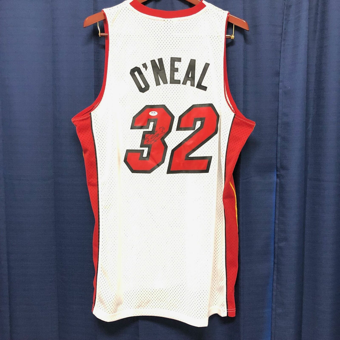 Shaquille O'Neal signed jersey PSA/DNA Miami Heat Autographed Image 1