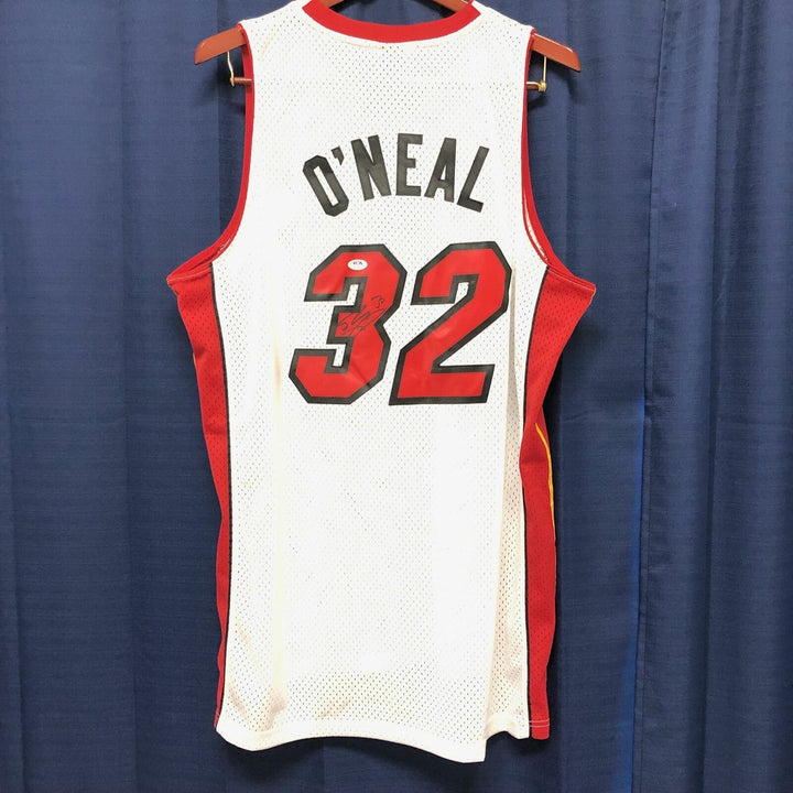 Shaquille O'Neal signed jersey PSA/DNA Miami Heat Autographed Image 1
