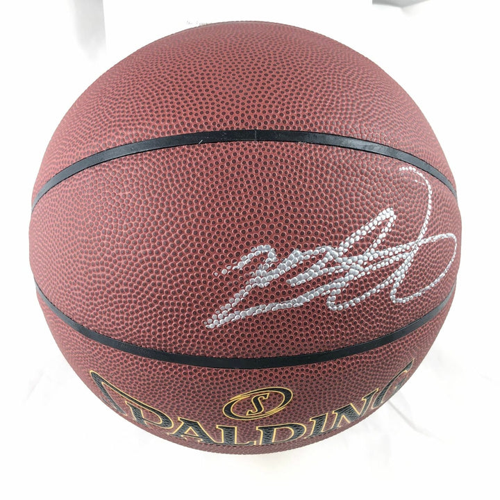 LeBron James Signed Basketball PSA/DNA Auto Grade 9 Los Angeles Lakers Autograph Image 2