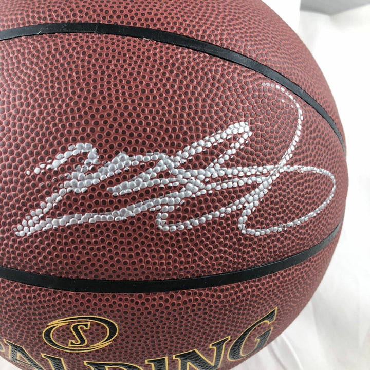 LeBron James Signed Basketball PSA/DNA Auto Grade 9 Los Angeles Lakers Autograph Image 3