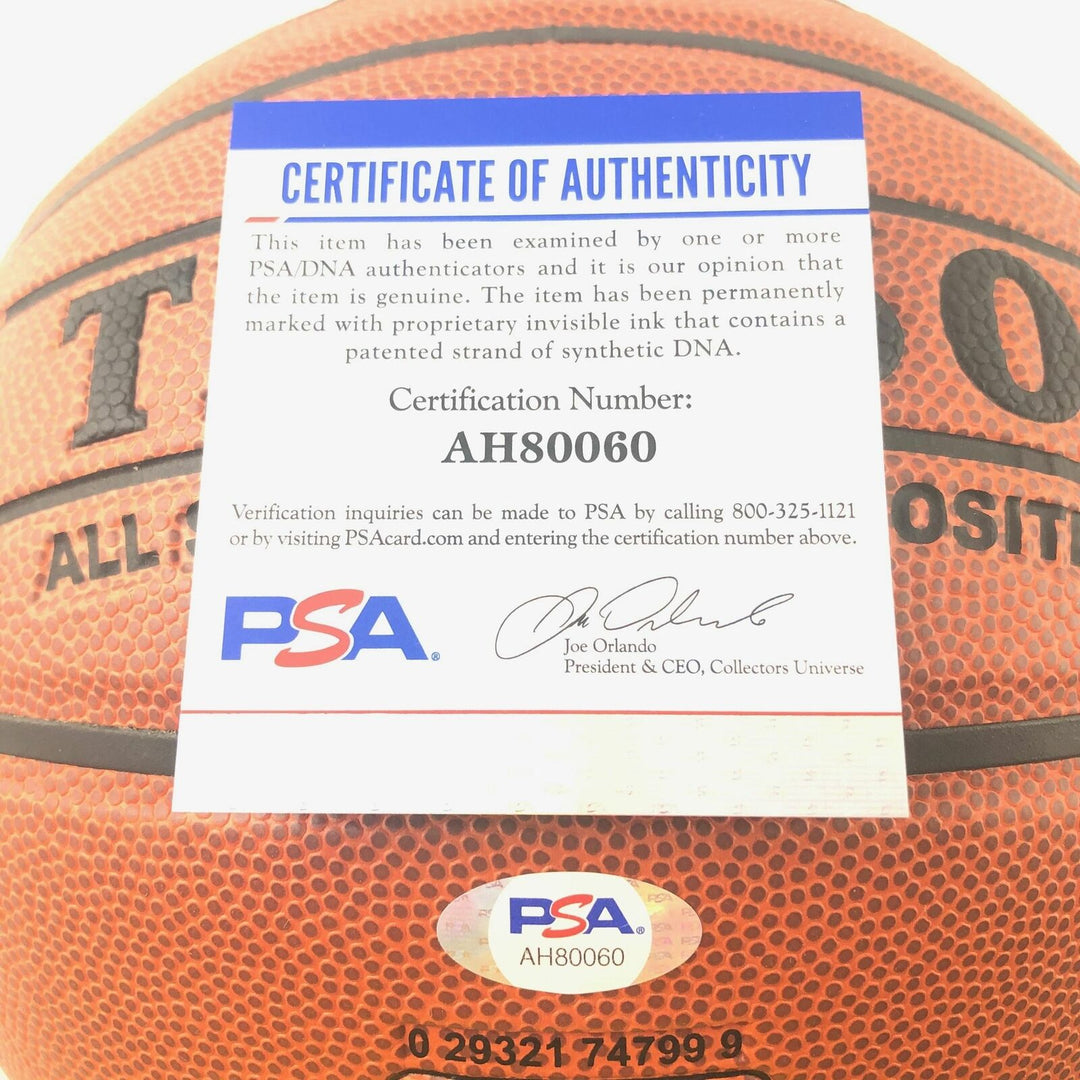 Andrew Bogut signed Spalding Basketball PSA/DNA Warriors Autographed Image 3