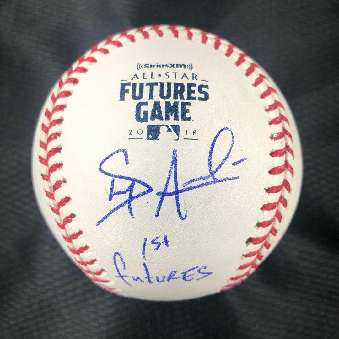 Shaun Anderson signed baseball JSA San Francisco Giants autographed Image 1