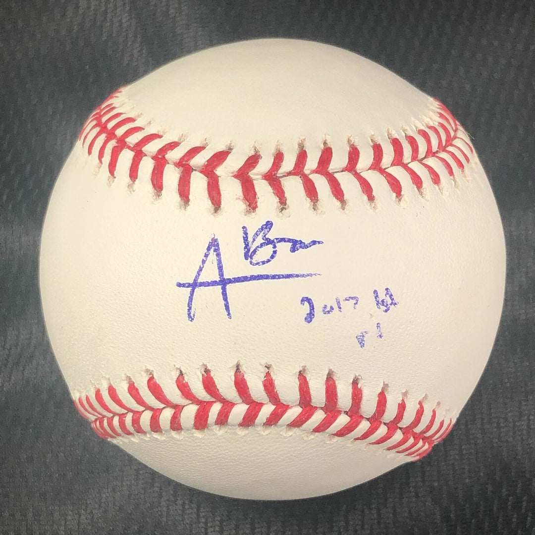 Austin Beck signed baseball PSA/DNA Oakland Athletics autographed Image 1