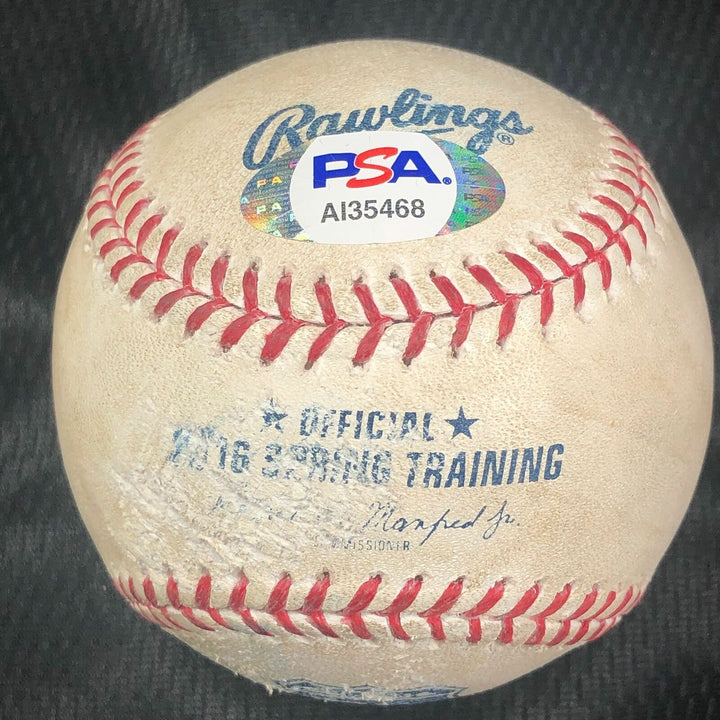Mike Aviles signed baseball PSA/DNA Kansas City Royals autographed Image 2