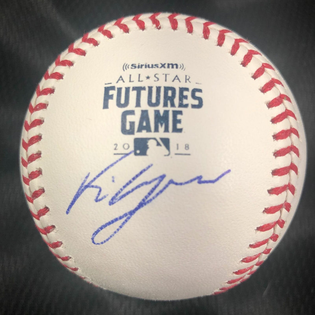 Kieran Lovegrove signed baseball PSA/DNA San Francisco Giants autographed Image 1
