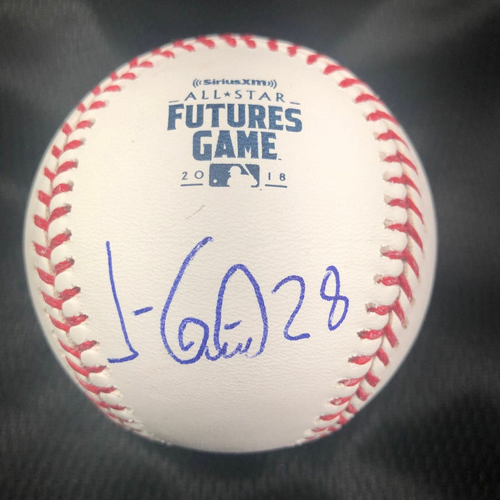 Jorge Guzman signed Futures Game baseball PSA/DNA Miami Marlins autographed Image 1