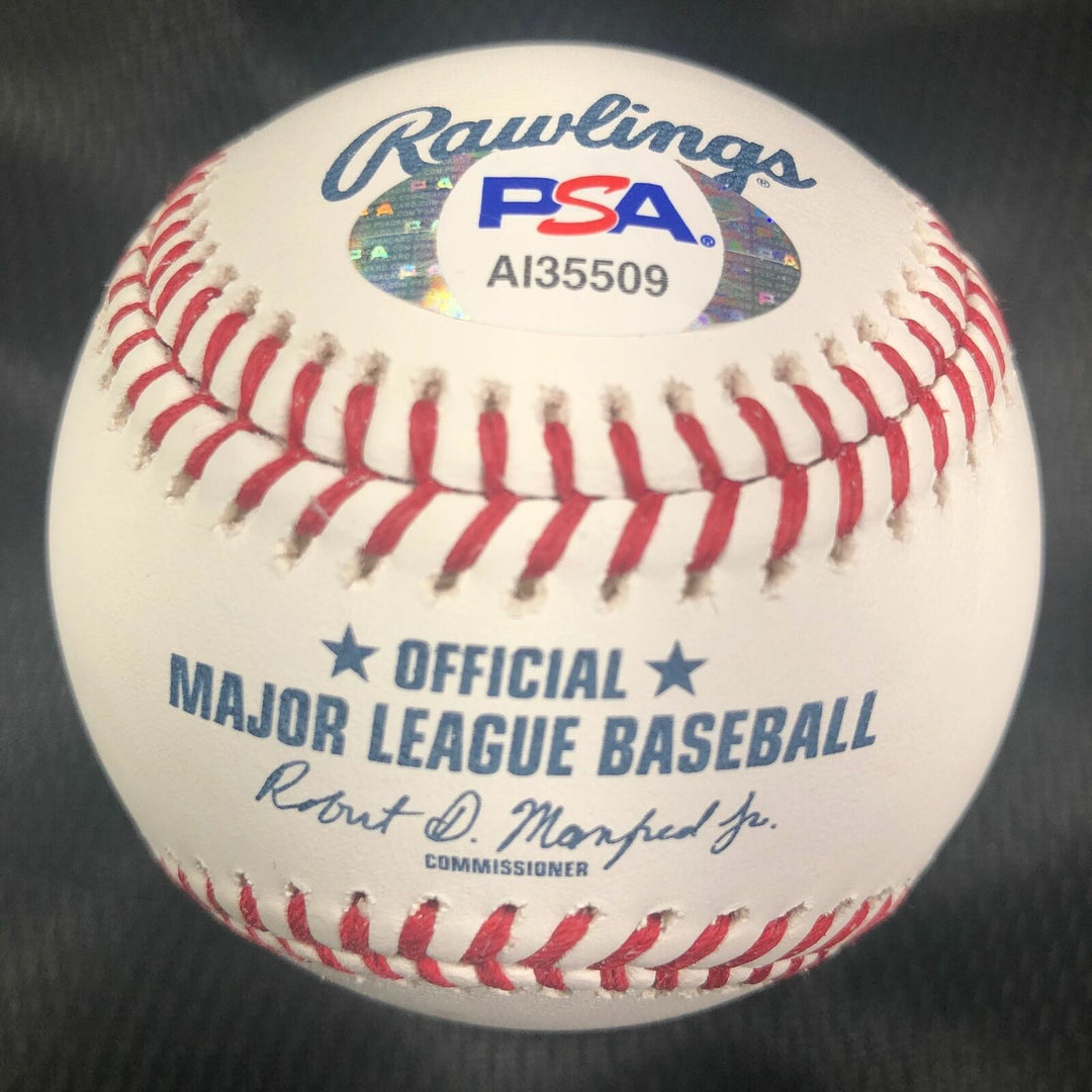 Jorge Guzman signed Futures Game baseball PSA/DNA Miami Marlins autographed Image 2