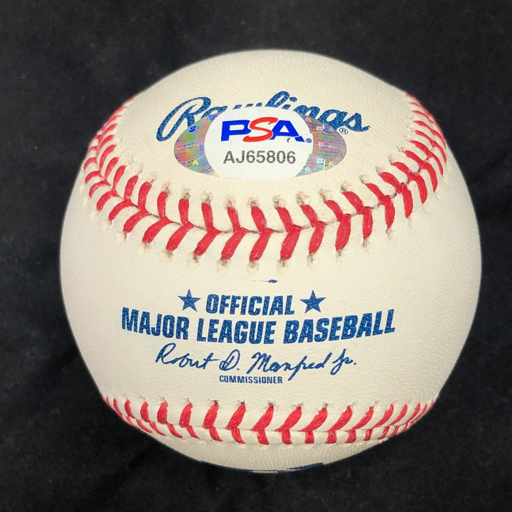 FRANCISCO MEJIA signed baseball PSA/DNA Tampa Bay Rays autographed Image 2