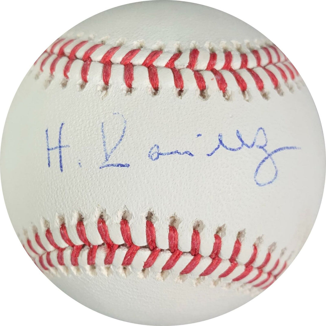 Harold Ramirez signed baseball PSA/DNA Miami Marlins autographed Image 1