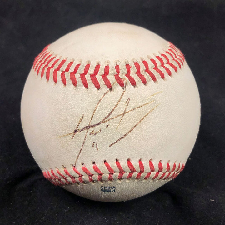 Harold Martinez signed baseball PSA/DNA Texas Rangers autographed Image 1