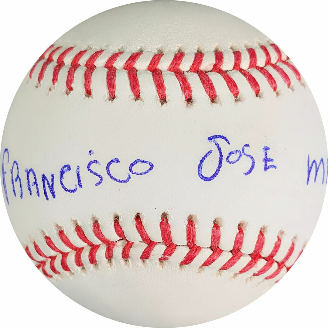 Francisco Jose Mejia signed baseball BAS Beckett San Diego Padres autographed Image 1
