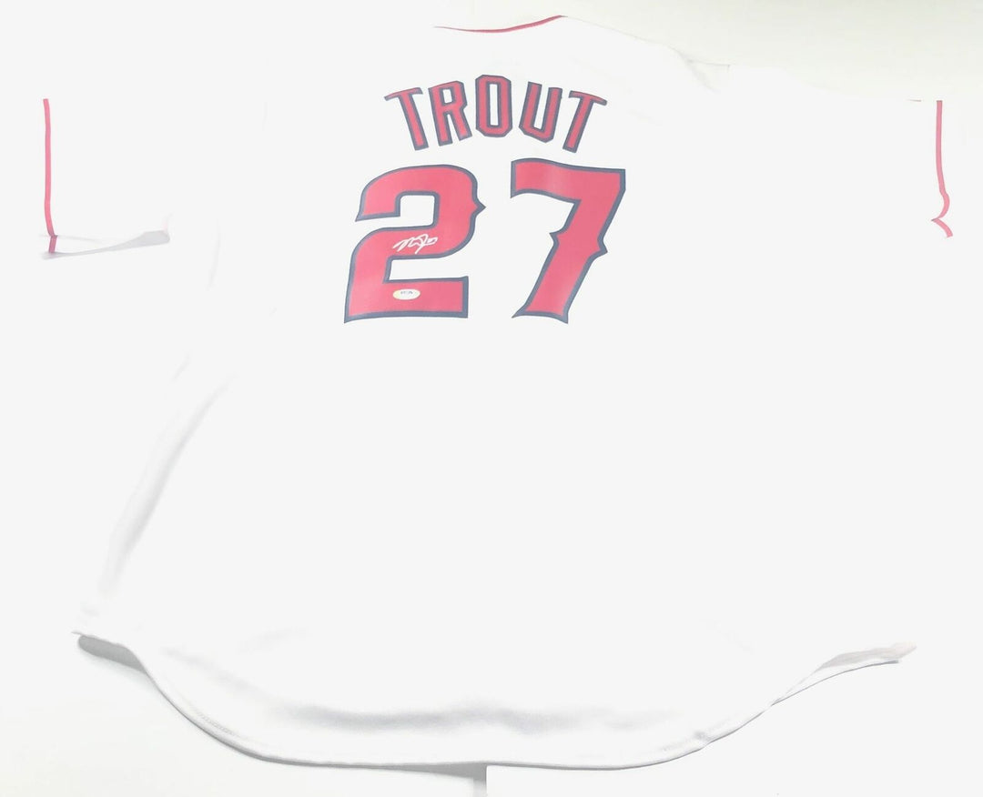 Mike Trout Signed Jersey PSA/DNA Los Angeles Angels Autographed Image 1