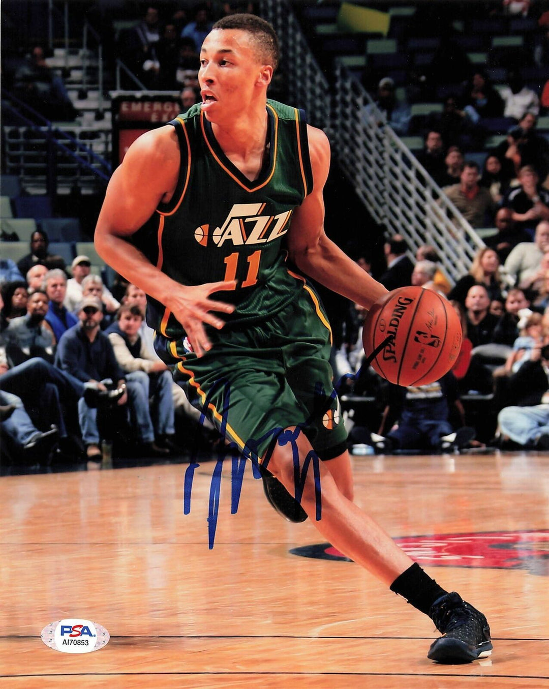 Dante Exum signed 8x10 photo PSA/DNA Utah Jazz Autographed Image 1