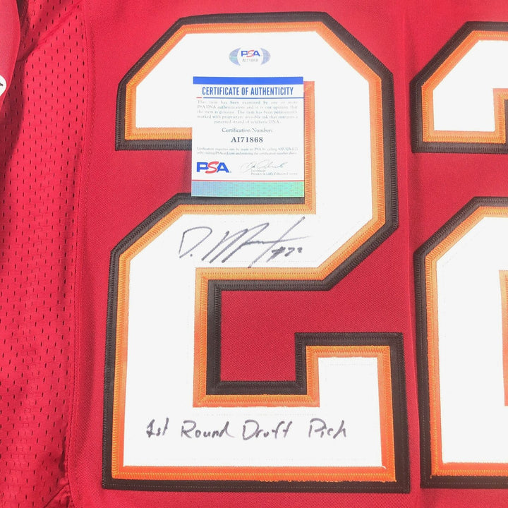 Doug Martin signed Jersey PSA/DNA Tampa Bay Buccaneers Autographed Image 2