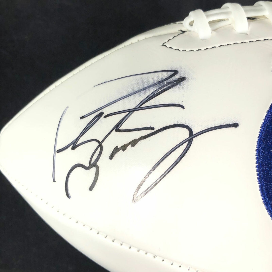 Peyton Manning Signed Football PSA/DNA Denver Broncos Autographed Colts Image 2