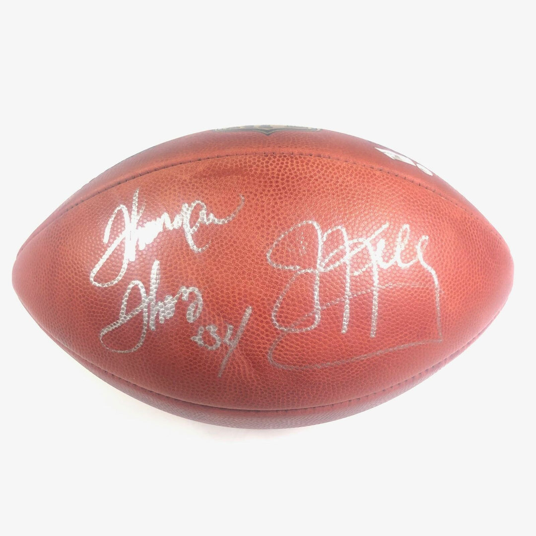 JIM KELLY THURMAN THOMAS signed Football Fanatics Buffalo Bills Autographed Image 3
