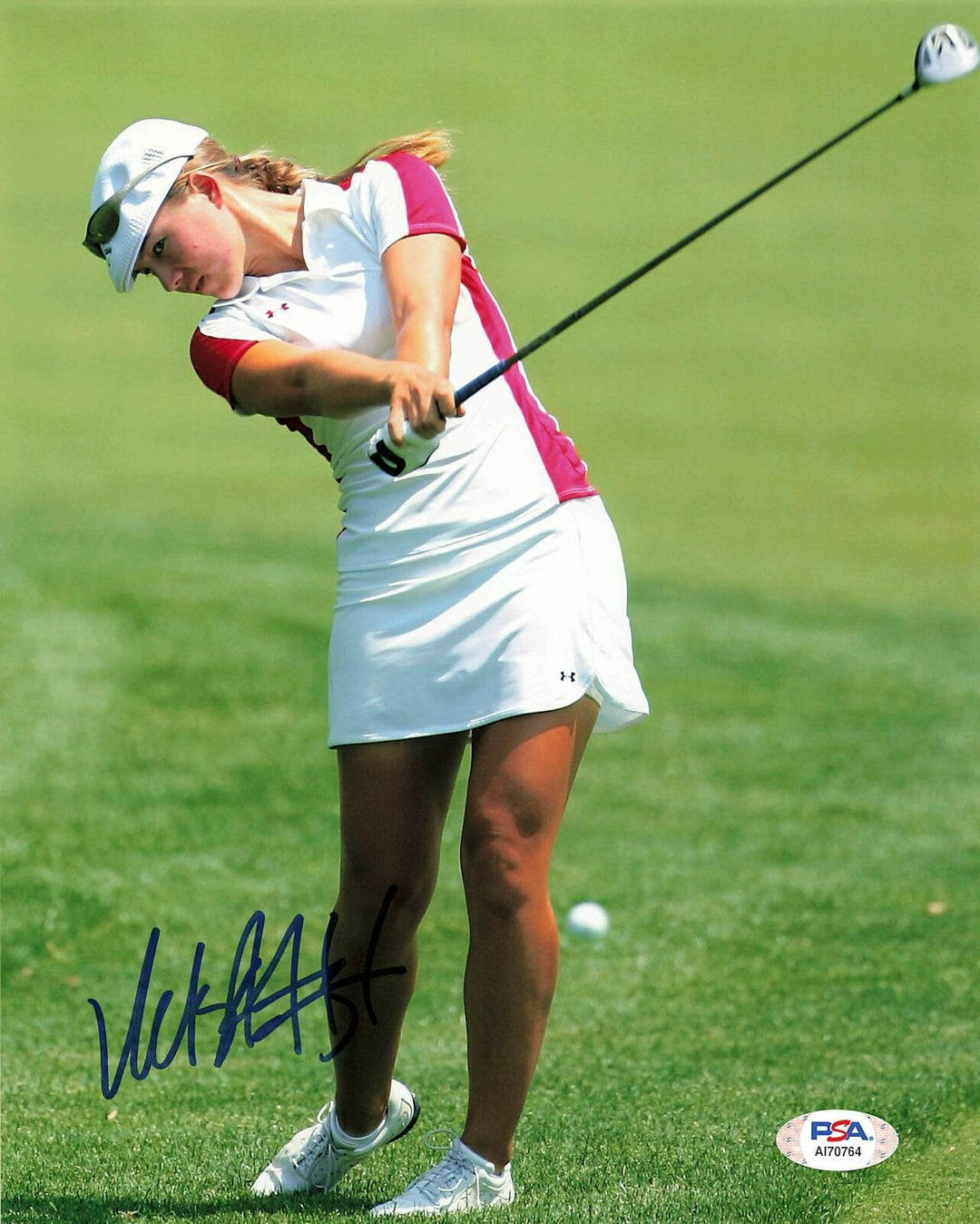 Vicky Hurst signed 8x10 photo PSA/DNA Autographed Golf Image 1
