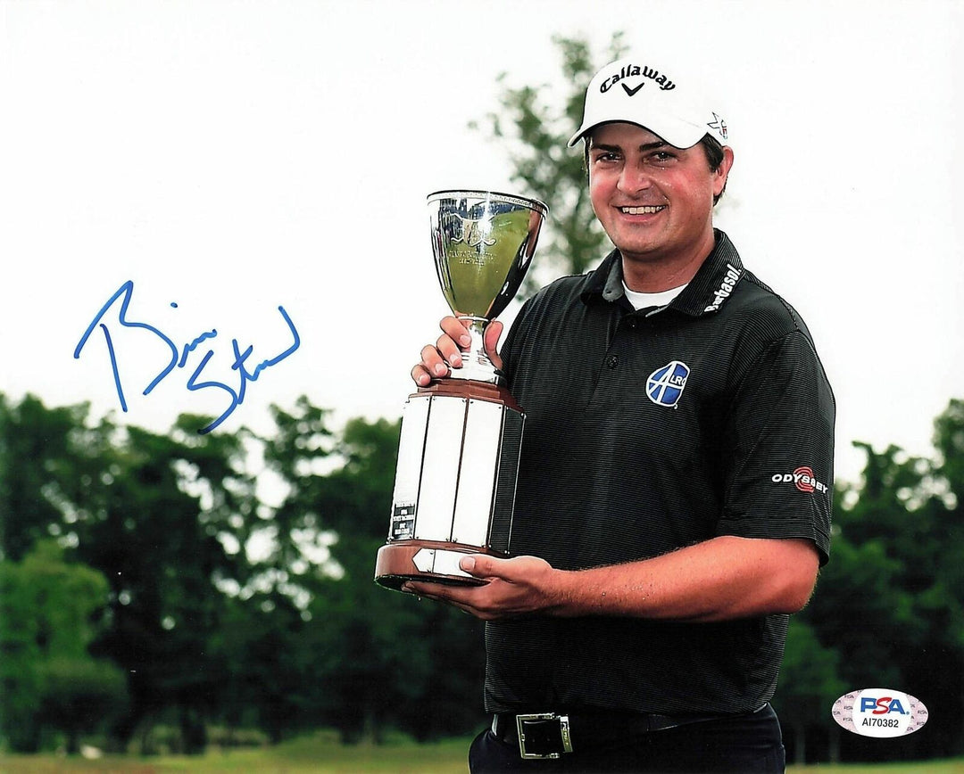 BRIAN STUARD signed 8x10 photo PSA/DNA Autographed Golf Image 1