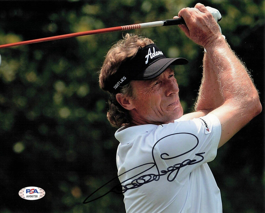 Bernhard Langer signed 8x10 photo PSA/DNA Autographed Golf Image 1