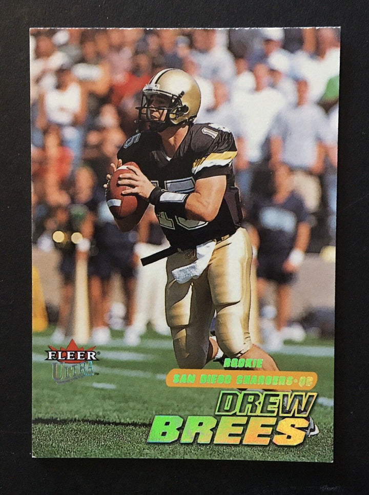 Drew Brees Fleer Ultra 2001 Rookie card # 260 Mint Le /2499 Great Card Image 1