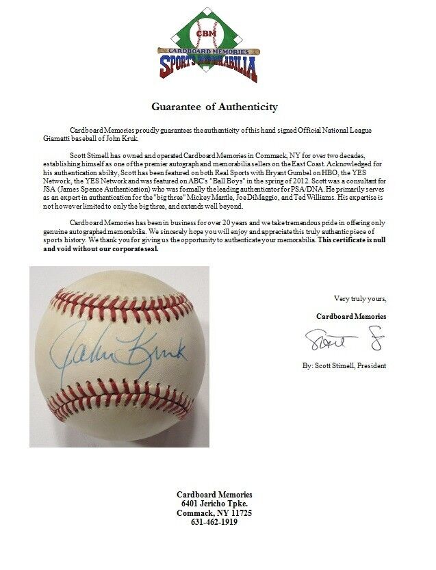 Joe Torre Don Larsen Dennis Martinez Campaneris Rudi 11 Auto Signed Baseball COA Image 9