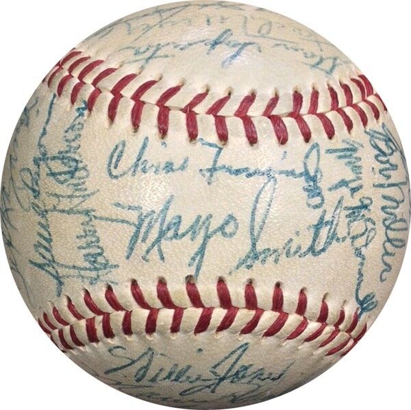 1957 Philadelphia Phillies Team Signed NL Giles Baseball 30 Autos Ashburn COA Image 9