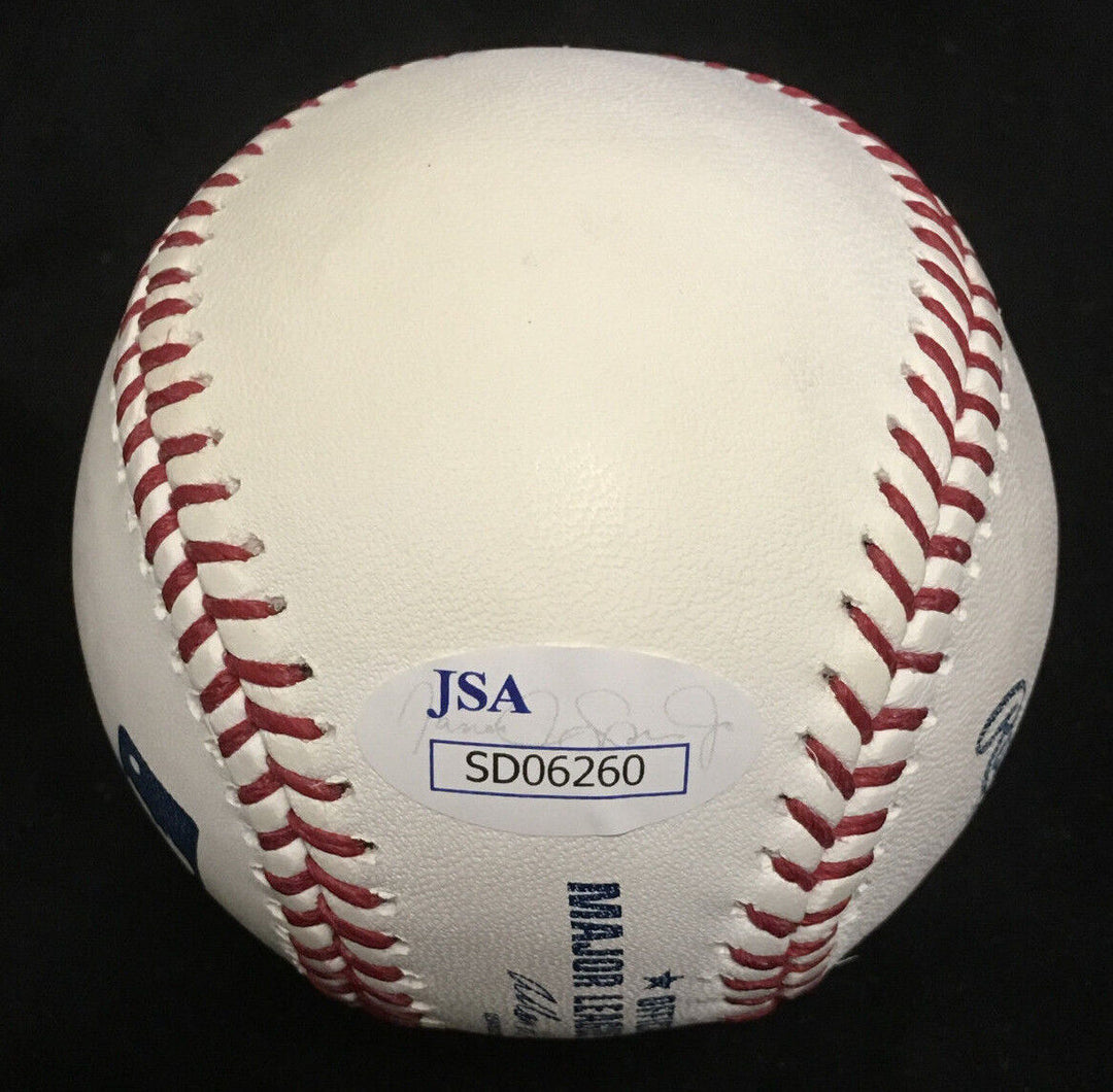 Clint Frazier Yankees signed MLB baseball ins 1st rd pick rookie auto JSA COA Image 5