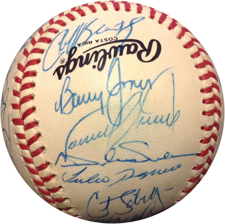 1992 Philadelphia Phillies Team Signed NL Baseball 31 Auto CURT Schilling COA Image 9