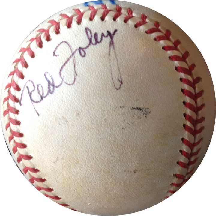 Red Foley Single Signed Official NL Baseball Sportswriter & Scorer CBM COA Image 3