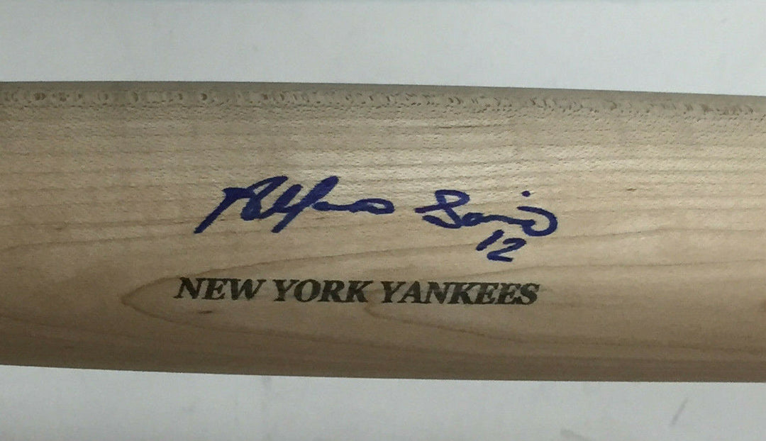 Alfonso Soriano Yankees signed rookie Game model Sam Bat Mint Autograph COA Image 4