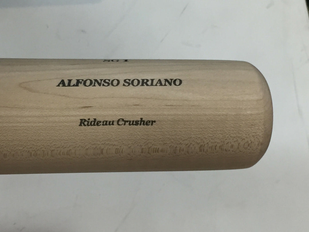 Alfonso Soriano Yankees signed rookie Game model Sam Bat Mint Autograph COA Image 7