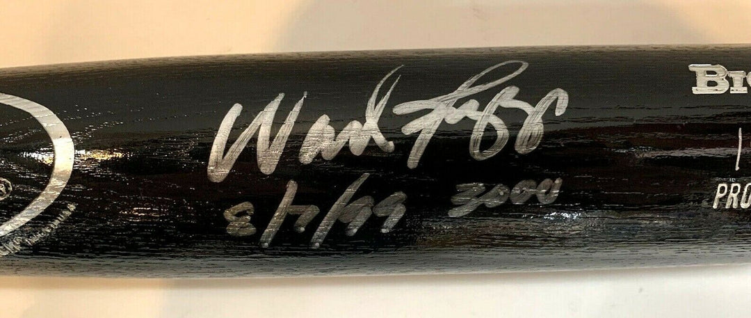 Wade Boggs Signed Big Stick Baseball Bat INS 8/7/99 3000 Hits Autograph COA /299 Image 5