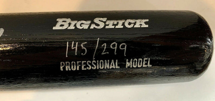 Wade Boggs Signed Big Stick Baseball Bat INS 8/7/99 3000 Hits Autograph COA /299 Image 6