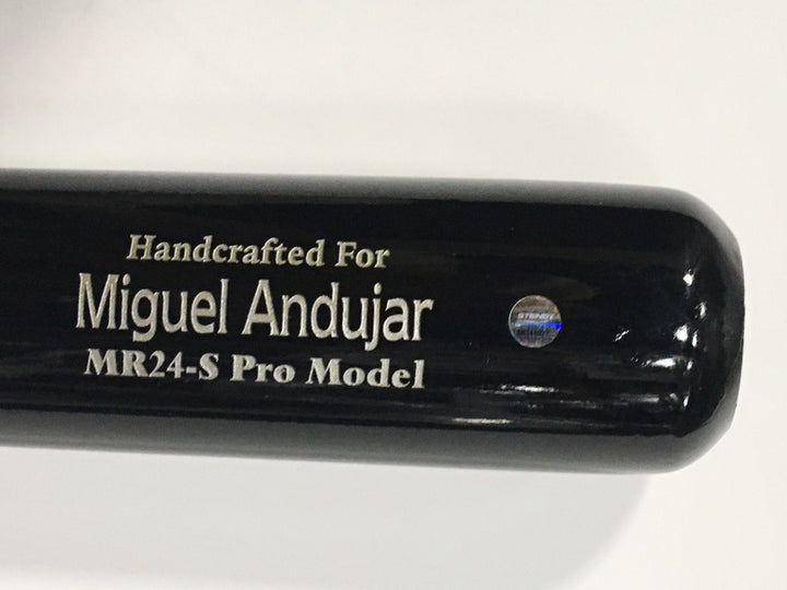 Miguel Andujar signed Marucci Game bat Yankees rookie autograph  Steiner COA Image 5