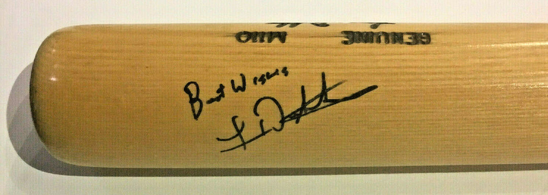 Lenny Dykstra 1986 Mets signed game model LS Baseball bat auto cbm coa Image 3