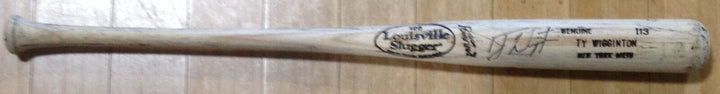 Ty Wigginton Signed Auto Game Used New York Mets Bat  Image 3